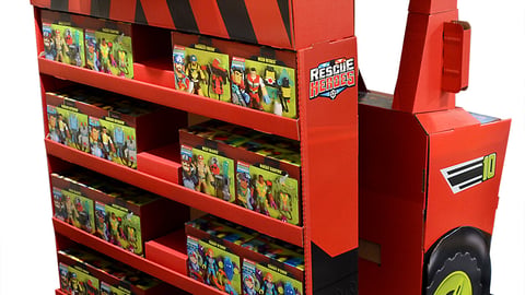 Fisher-Price Walmart 'Rescue Heroes' Pallet Display